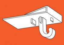 Ceiling 'T' Hook
