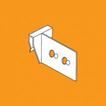 Vertical Shelf Clip
